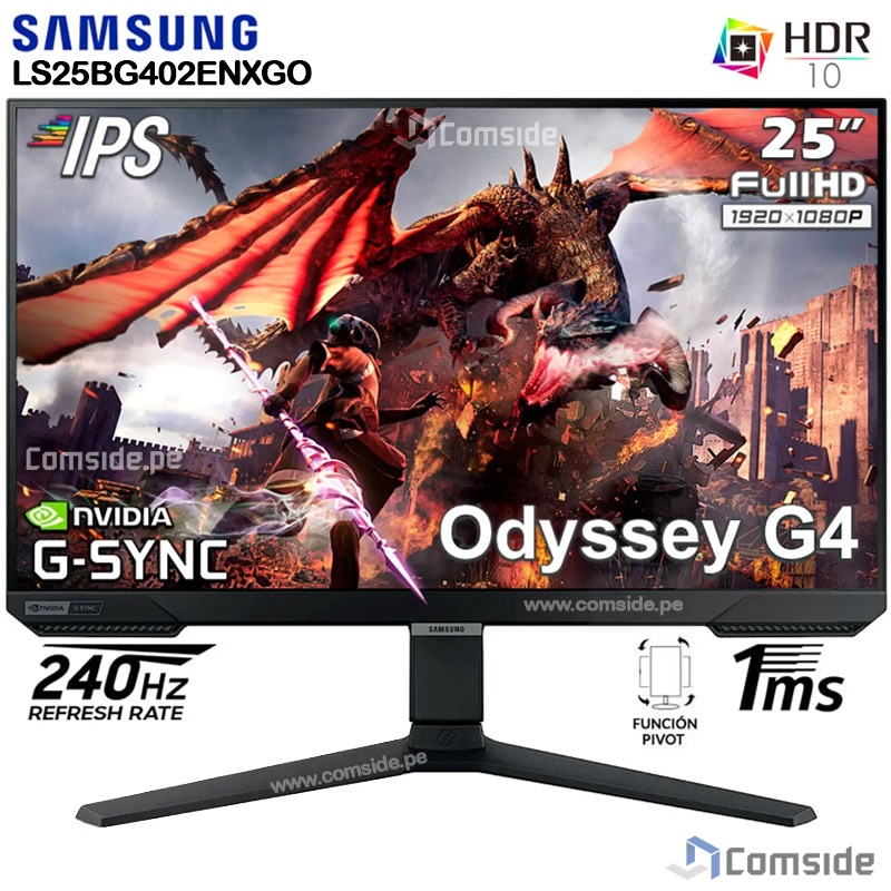 Monitor Samsung LS25BG402ENXGO