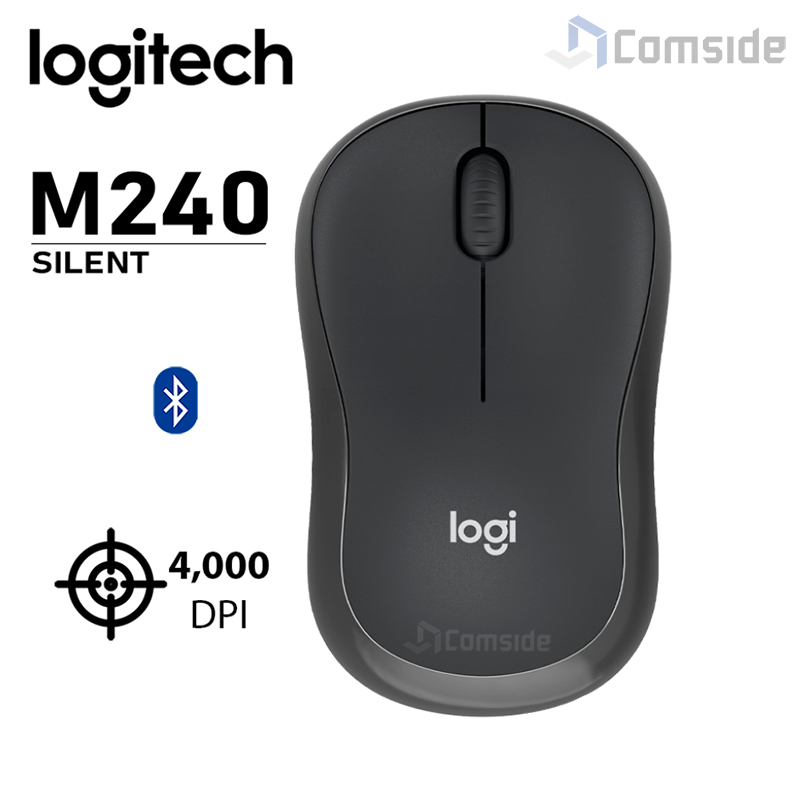 Mouse Logitech M240 Negro