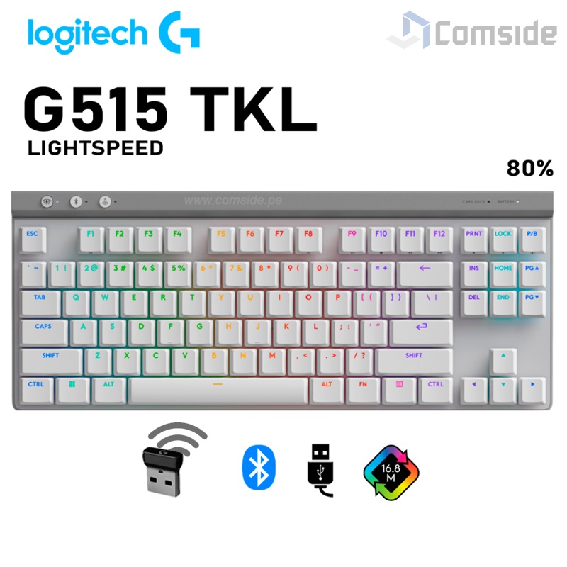 Teclado Logitech G515 LIGHTSPEED TKL