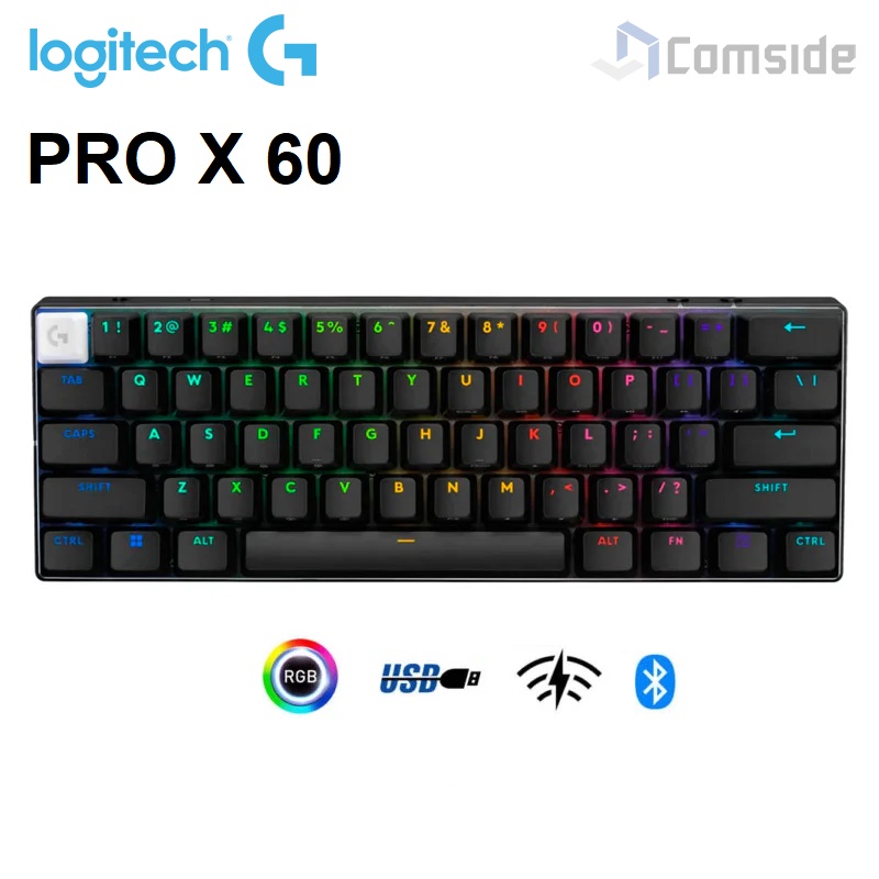 Teclado Logitech Pro X 60 Black